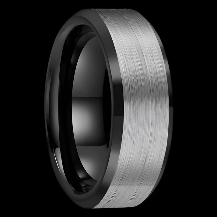 RICERCATO Tungsten Finger Ring