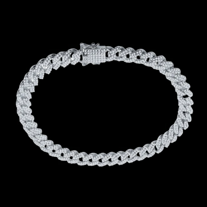 ANGUS 10 MM Silver Wristlet (Bracelet)