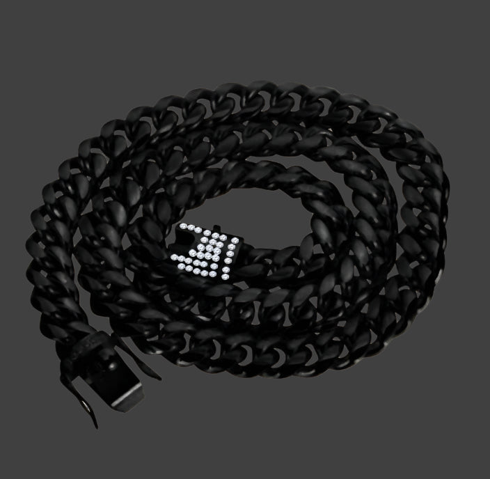 CANDOR 8MM Iron Chain Necklace (24 " Inches) - Jewellery & Watches Consumer Corner Consumer Corner