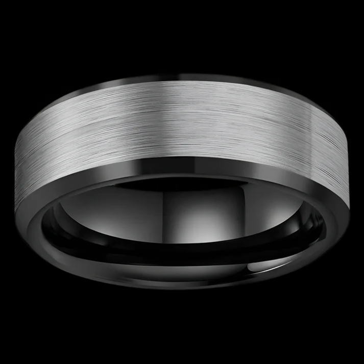RICERCATO Tungsten Finger Ring