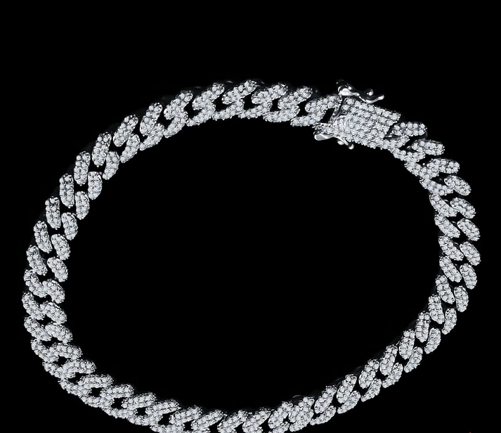 ANGUS 10 MM Silver Wristlet (Bracelet)