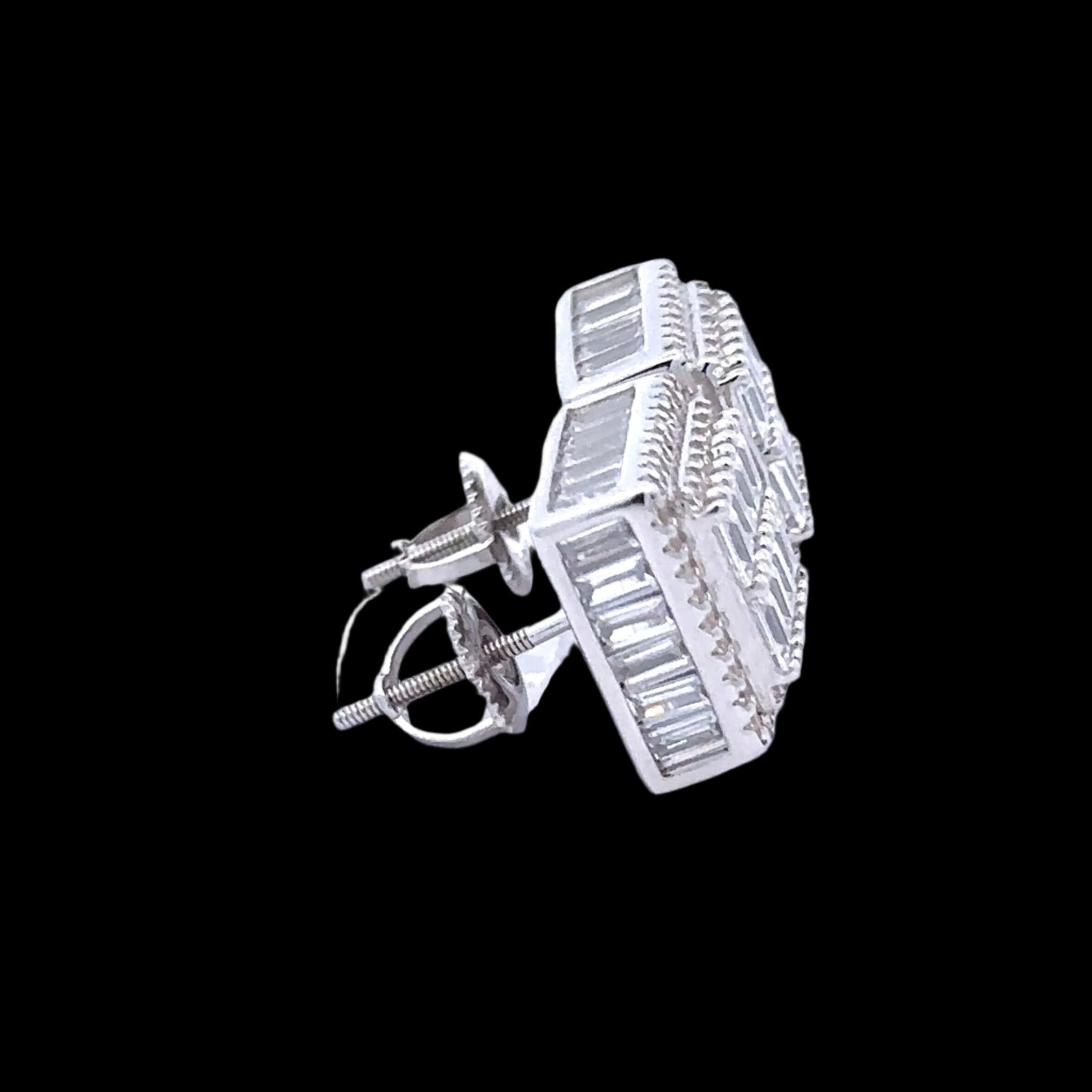 CADENZA Silver Ear Rings (Default Title) - Jewellery & Watches Consumer Corner Consumer Corner