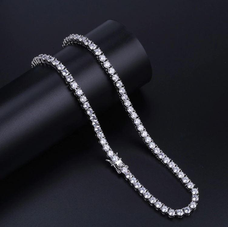 SPARKLE 3MM Silver Chain Necklace (16 " Inches) - Jewellery & Watches Consumer Corner Consumer Corner
