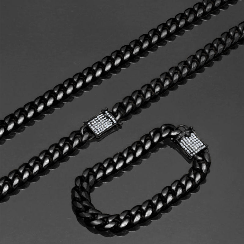 CANDOR 8MM Iron Chain Necklace (24 " Inches) - Jewellery & Watches Consumer Corner Consumer Corner