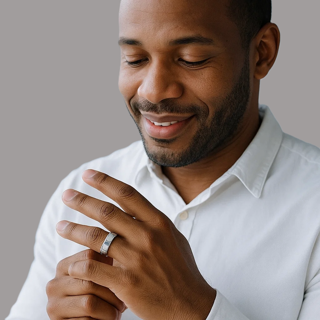 CONGRESSIONAL Tungsten Finger Ring