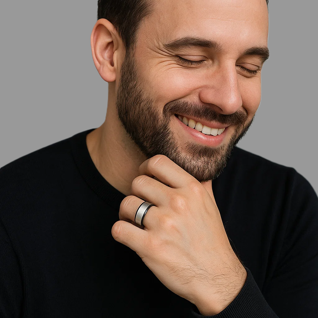 RICERCATO Tungsten Finger Ring