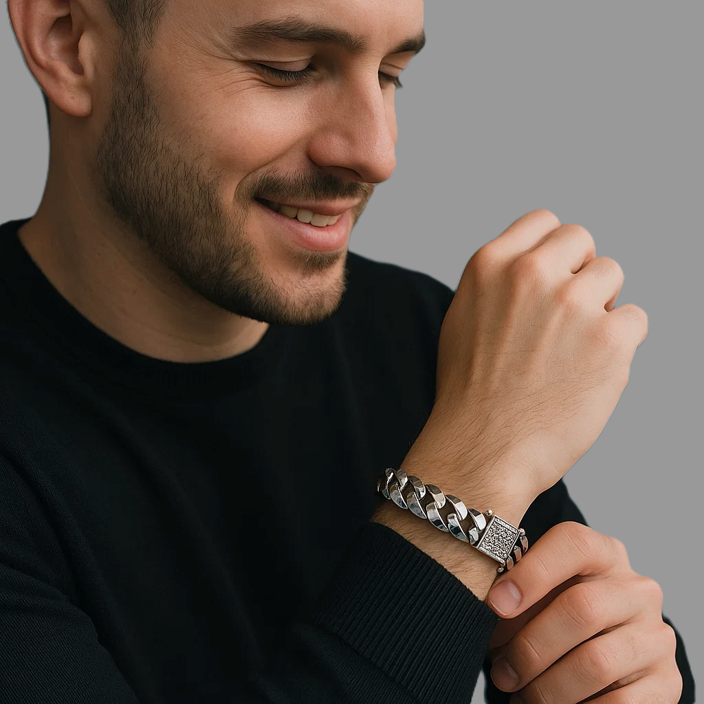 CANDOR 8MM Iron Wristlet (Bracelet)