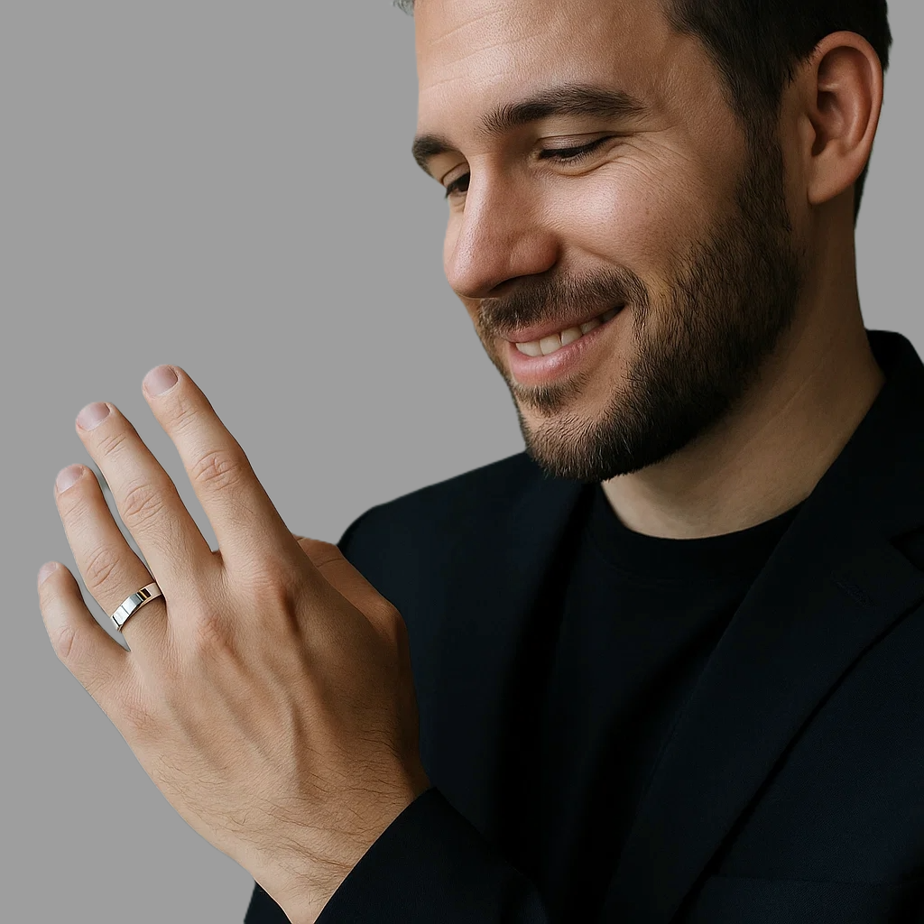 CONGRESSIONAL Tungsten Finger Ring