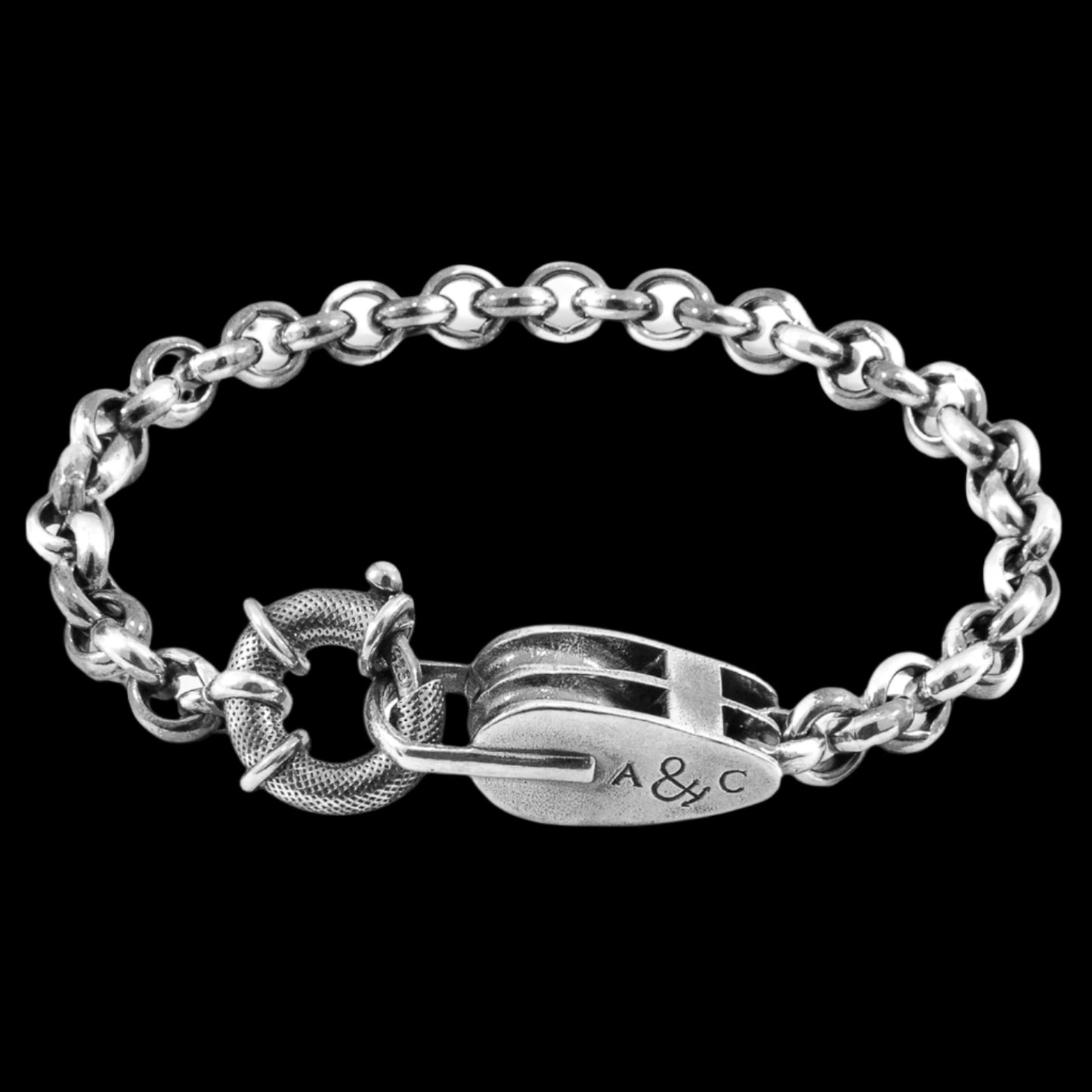 TYNE MOORING Silver Wristlet (Bracelet) (17 CM) - Jewellery & Watches Consumer Corner Consumer Corner