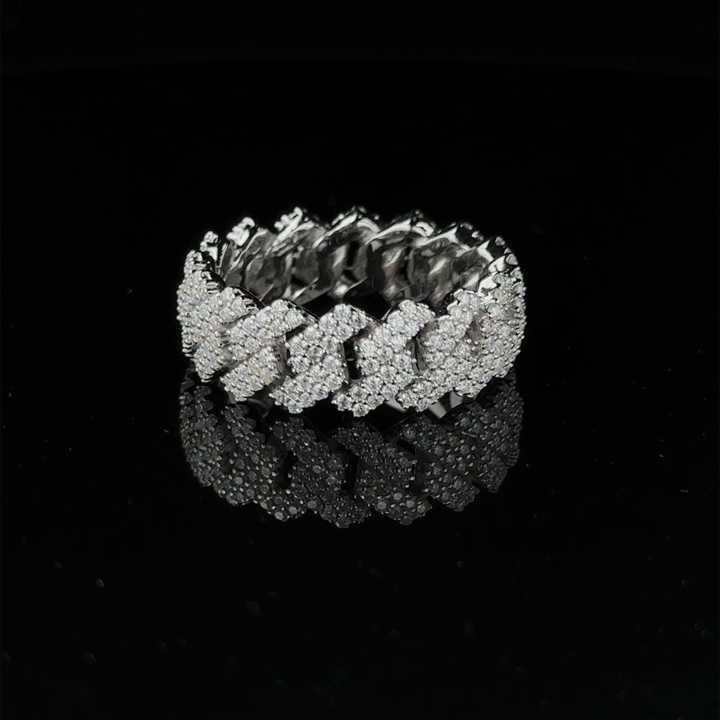 SERENZO Silver Finger Ring