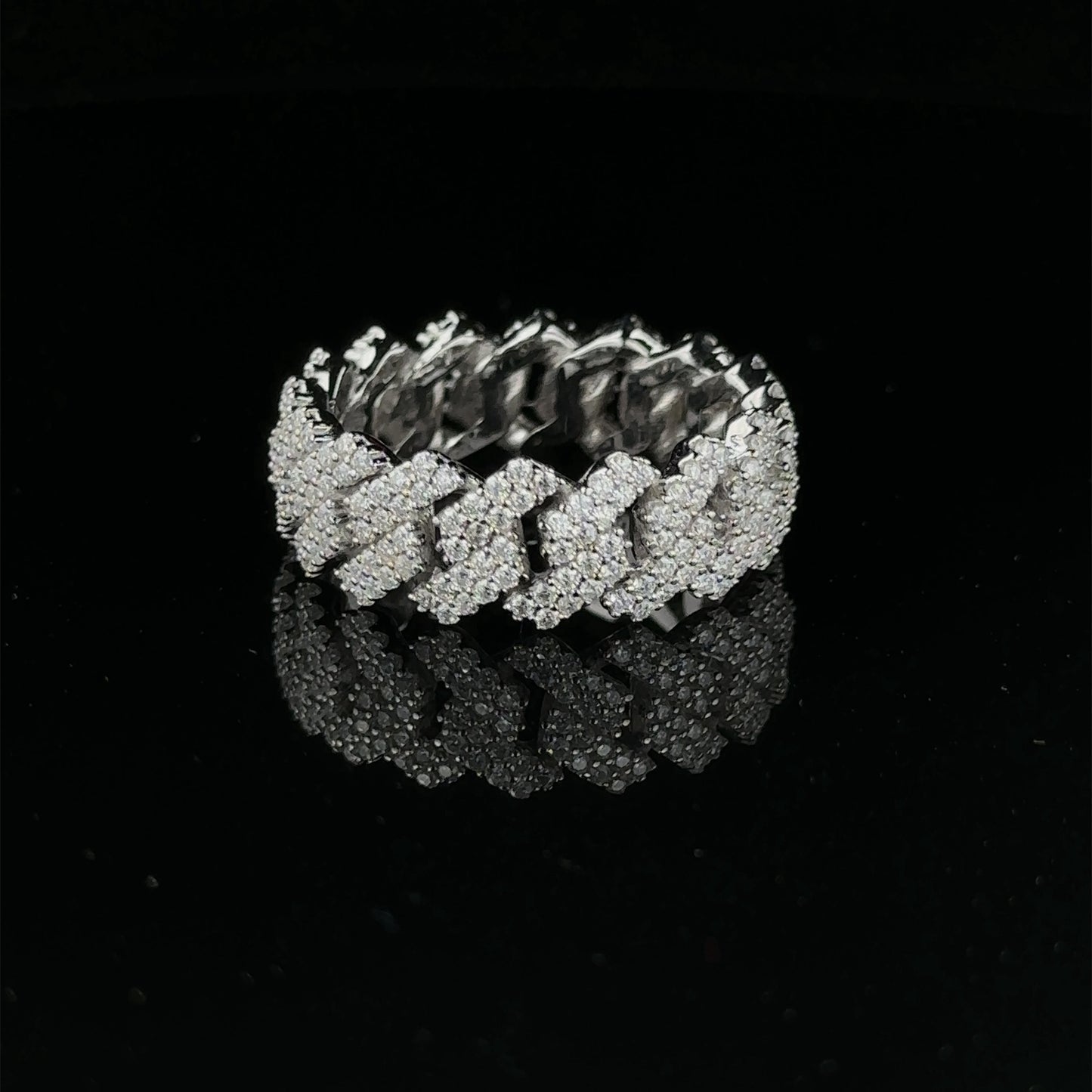 SERENZO Silver Finger Ring