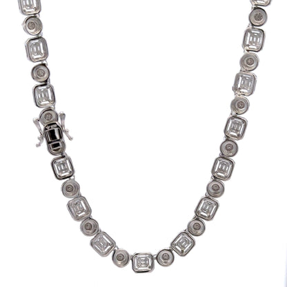 ENIGMATIC 8 MM Silver Chain Necklace