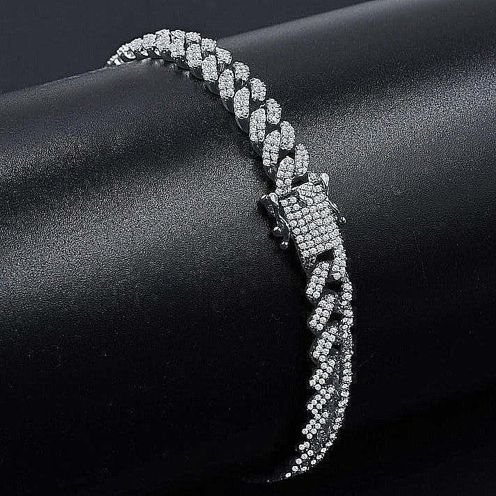 ANGUS 10 MM Silver Wristlet (Bracelet)