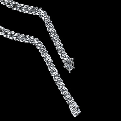 ANGUS 10 MM Silver Chain Necklace