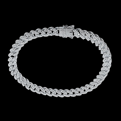 ANGUS 10 MM Silver Wristlet (Bracelet)