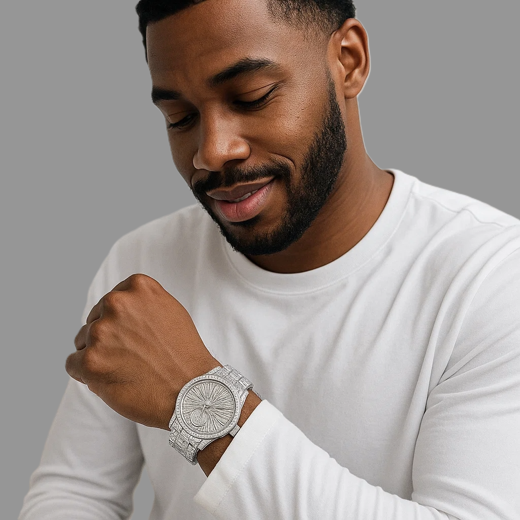 LUXE 42 MM Iron Watch