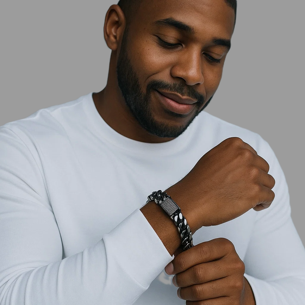 CANDOR 8MM Iron Wristlet (Bracelet)