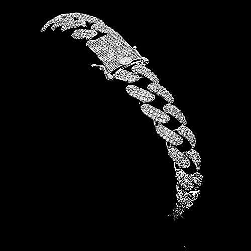 MONEYED 12MM Silver Wristlet (Bracelet)