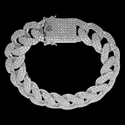 MONEYED 12MM Silver Wristlet (Bracelet)