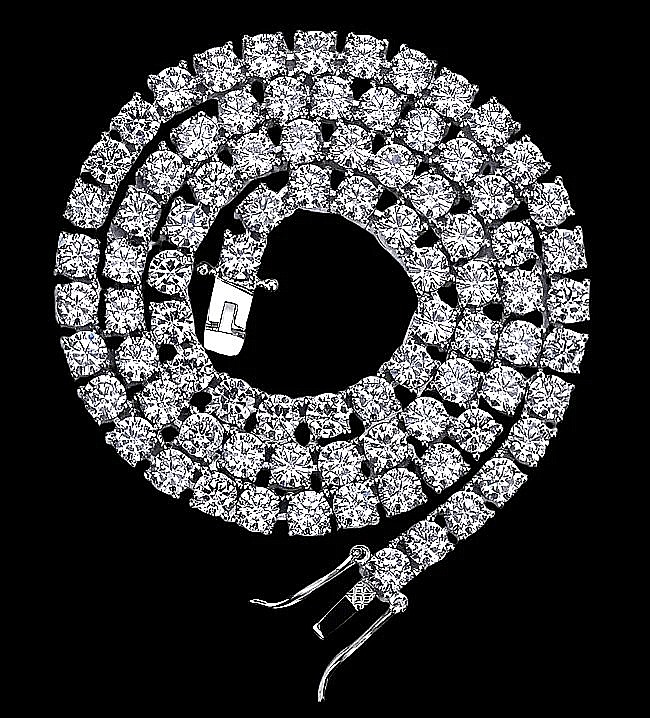 SPARKLE 3MM Silver Chain Necklace