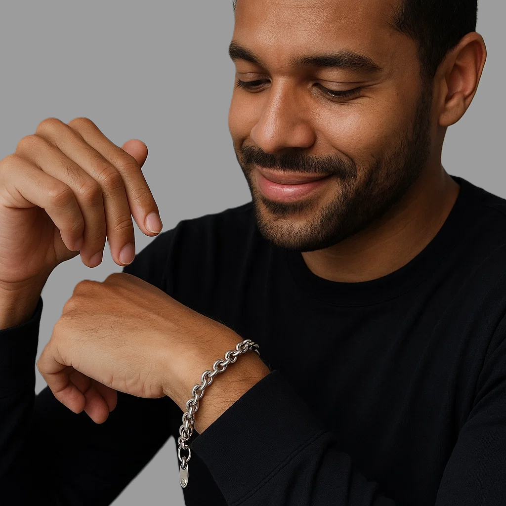 TYNE MOORING Silver Wristlet (Bracelet)