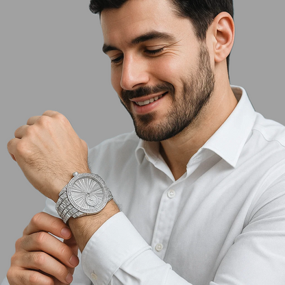 LUXE 42 MM Iron Watch