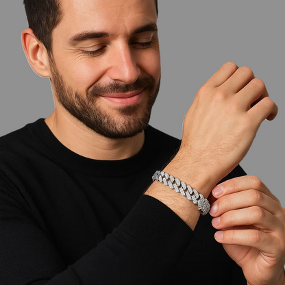 ANGUS 10 MM Silver Wristlet (Bracelet)